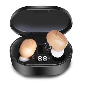 lot 4053 image: CIS Hearing Aids, Miniature Hearing Amplifiers for Adults with Noise Cancelling, Rechargeable Hearing Aids for Seniors with Crystal Clear Sound, and LED Power Display