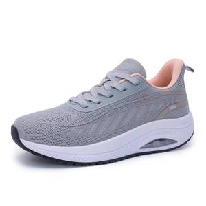 lot 4060 image: IIV Womens Walking Shoes Arch Support, Gym Workout Orthotic Fashion Sneakers for Plantar Fasciitis Pain Relief GrayPink US 7.5