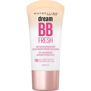 lot 4066 image: Maybelline Dream Fresh Skin Hydrating BB cream, 8-in-1 Skin Perfecting Beauty Balm with Broad Spectrum SPF 30, Sheer Tint Coverage, Oil-Free, LightMedium, 1 Fl Oz