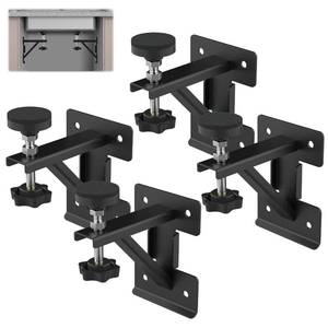 lot 4086 image: Piclafe Undermount Sink Brackets, Undermount Sink Support, Sink Repair Kit for Narrow Cabinet, Triangular Structure, Strong Support for Fallen Sink, 4pcs(Patent)
