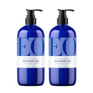 lot 4103 image: EO Shower Gel Body Wash, 16 Ounce (Pack of 2), Lavender, Organic Plant-Based Skin Conditioning Cleanser with Pure Essentials Oils