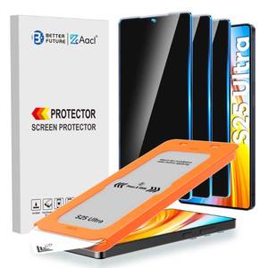 lot 4478 image: AACL 3-Pack for Samsung Galaxy S25 Ultra Privacy Screen Protector Tempered Glass, Privacy Screen Protector for S25 Ultra Fast Alignment Tool Bubble Free  Anti Spy