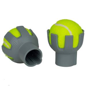 lot 12004 image: Therafin Tennis Ball Glides, GreyYellow, Pair