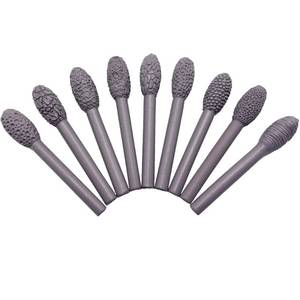 lot 12048 image: Texture Tool Sets for Clay Art - Oval Clay Modeling Pattern Rollers kit with Ergonomic Handles for Polymer Clay, Pottery, Ceramics, Sculpting Tools, Paint Sticks, DIY Crafts (9 Pcs)