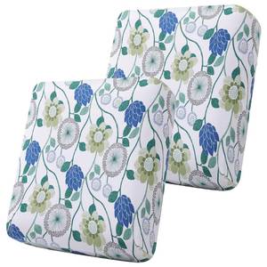 lot 12354 image: Smiry Printed Couch Cushion Covers, Stretch Soft Couch Covers for Sofa, Washable Non-Slip Sofa Slipcover Furniture Protector for Indoor and Outdoor (2 Pack, Light Green)
