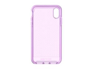 lot 12359 image: tech21 Evo Check Apple iPhone Xs Max Phone Case with 12 ft. Drop Protection - Orchid
