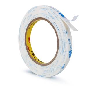 lot 12415 image: 3M Double Sided Tape 0.39�16.5Ft, No Damage Double Sided Wall Tape, Heavy Duty PE Foam Mounting Tape Removable Waterproof for Wallpaper Painted Wall Decor Crafts Arts DIY Paint Picture Poster