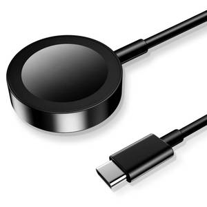 lot 12419 image: xiwxi Magnetic Charging Cable for Apple Watch Charger,USB C Port Wireless iWatch Charger Cables Compatible with iWatch Series Ultra109876SESE254321.6FT0.5M,Black