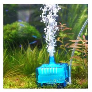lot 12421 image: FRIRODSAY Fish Tank Filter Aquarium Sponge Filter Quiet Small Filter for 1-20 Gallon Aquariums Detachable with Activated Carbon and Air Stone Blue (Air Pump and Air Hose not Included)