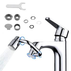 lot 12450 image: 1440° Rotatable Faucet Aerator Extension, 2026 New 2 Modes Universal Sink Faucet for Splash Reduction, 1080° Rotating Multifunctional Faucet Extender for Bathroom Sink Kitchen