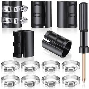 lot 12454 image: Ferraycle Fixing a Sinking Office Chair Cylinder Alternatives 10 Pieces Stainless Steel Hose Clamps 5 Pieces Gas Lift with Dual-Purpose Screwdriver No Gas Lift Cylinder (16 Pieces)