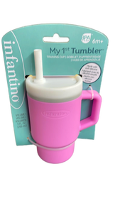 lot 16334 image: Infantino My 1st Tumbler Training Cup - Pink