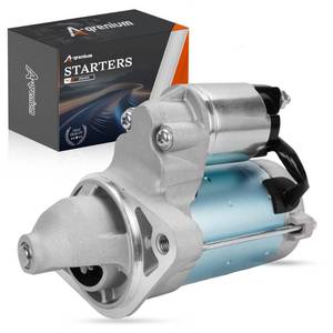 lot 19488 image: Starter Motor Compatible with Toyota Coralla 2009-2016 1.8L Matrix 2009-2014 1.8L & Pontiac Vibe 2009-2010 1.8L, 12V 1.6KW CW 9-Tooth, Starters Replace# 19049N 28100-0T050 28100-0T051 28100-37050