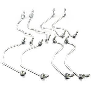 lot 19514 image: Fuel Saver Fuel Injector Line Set silver Fit For GM Chevrolet Duramax 6.6L Diesel LML LGH 2011-2016,Fuel Injector Line Set Replace 12670460 12670468 12670469 12670471 Fuel Injector Feed Line, 8PCS
