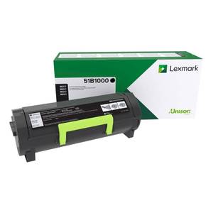 lot 19534 image: Lexmark 51B1000 MS317dn MX317dn MS417dn MX417de MS517dn MX517de MS617dn MS617de Return Program Cartridge Toner