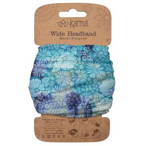 lot 20164 image: Karma Gifts Wide Headband, Cornflower, 0.2 lb