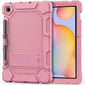 lot 20187 image: Cantis Case for Samsung Galaxy Tab S6 Lite 10.4 Inch 202420222020 with S Pen Holder, Heavy Duty Shockproof Rugged Protective for Samsung S6 Lite Case 10.4, Rose Gold