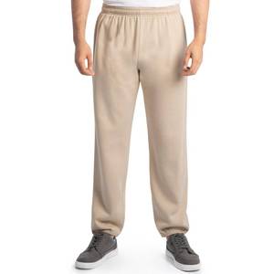 lot 20434 image: Fruit of the Loom Mens Eversoft Fleece Sweatpants & Joggers, Sweatpants-Khaki Heather, XX-Large