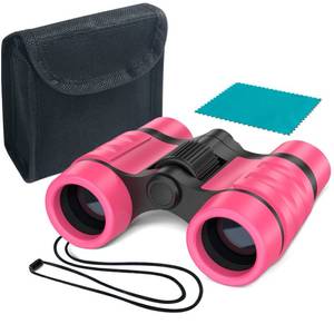 lot 20471 image: ESSENSON Binoculars for Kids Toys Gifts for Age 3-12 Years Old Boys Girls Kids Telescope Outdoor Toys for Sports and Outside Play Hiking, Bird Watching, Travel, Camping, Birthday Presents (Pink)