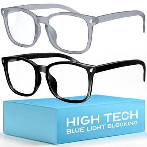 lot 20487 image: livho High Tech Blue Light Glasses - Advanced Blue Light Blocking Computer Glasses - Screen Fatigue & UV Protection