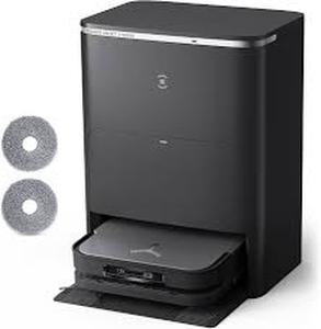 lot 3135 image: Ecovacs Deebot Robot Vacuum with Omni Station