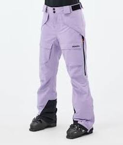lot 11810 image: Purple and Black Hotian Size XL Womens Snow Pants (Slightly Dirty)