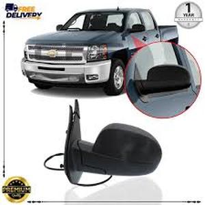 lot 11831 image: 2007-2013 Chevy Silverado GMC Sierra Power Mirror Assembly - Left