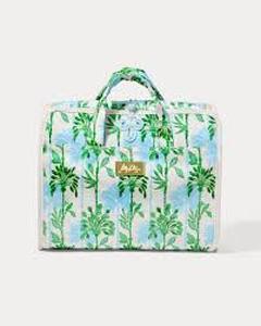 lot 11904 image: Lilly Pulitzer Tropical Print Hanging Toiletry Bag