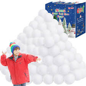 lot 11920 image: Indoor Snow Fake Fight Game Set - 150 Pieces