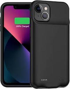 lot 12365 image: 7000mAh Battery Case for iPhone 1313Pro1414Pro