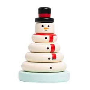 lot 12387 image: Snowman Stack Toy by Pearhead