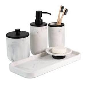 lot 13787 image: Toothbrush holder and soap dispenser
