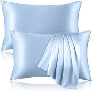 lot 14307 image: 2 silk pillowcases