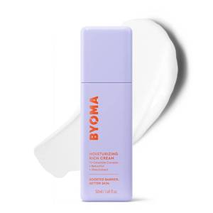 lot 4189 image: BYOMA Moisturizing Rich Cream - Barrier Repair Cream Face Lotion with Bakuchiol and Shea Extract - Ceramide Face Moisturizer for Dry Skin - Anti Wrinkle, Alcohol Free Face Moisturizer - 1.69 fl.oz