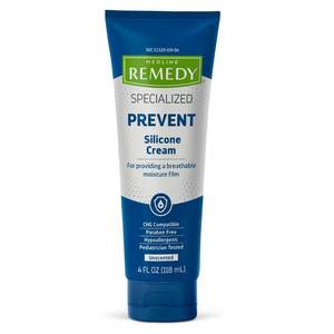 lot 4202 image: Medline Remedy Specialized Silicone Cream, Unscented (4 fl oz), Gentle Breathable Film for All Ages, Paraben-free and Hypoallergenic Skin Care, Barrier for Dry Cracked Skin