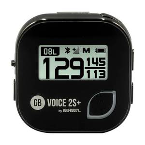 lot 4253 image: GOLFBUDDY Voice 2S Talking GPS Rangefinder, Clip on Hat Golf Navigation, Slope Mode onOff, 18 Hours Battery Life, Shot Distance Measurement, Preloaded with 40,000 Courses Worldwide (Black)