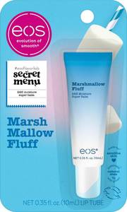 lot 4264 image: eos 24H Moisture Super Balm - Marshmallow Fluff, Lip mask, Moisturizing, Lip Treatment, Limited-Edition Skincare, 0.35 fl oz