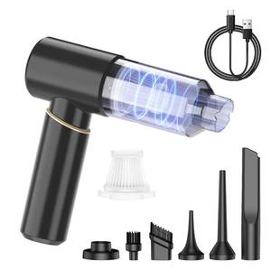 lot 5932 image: BSRCO Handheld Vacuum Cordless Rechargeable, Car Vacuum Portable Cordless with Strong Suction15Kpa, Hand Vacuum Ultra-Quiet (75dB), 21min Runtime, Lightweight (1.25 lbs) for Car, Pet Hair, Home