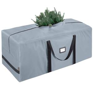 lot 5938 image: BALEINE 9 ft Christmas Tree Storage Bag, Heavy Duty 900D Oxford Fabric with Reinforced Handles and Dual Zippers Wide Opening, Extra Large Storage Container for Trees (Grey)