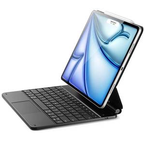 lot 5949 image: ESR for iPad Air 13 Inch Case Keyboard M4M3M2 (202620252024) and iPad Pro 12.9 inch (6th5th5th3rd) Magic Keyboard, Easy-Set Floating Cantilever Stand, Precision Trackpad, Rebound Series, Black