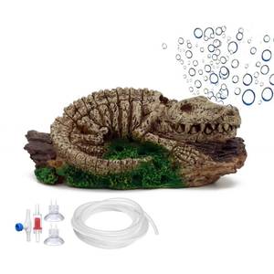 lot 6238 image: ALEGI Aquarium Air Bubbler Decorations,Air Bubbler Decor Ornament for Fish Tank (Dinosaur)