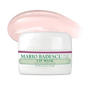 lot 6247 image: Mario Badescu Lip Mask with Acai and Vanilla for All Skin Types, Overnight Lip Treatment Enriched With Skin Softening Coconut Oil and Hydrating Shea Butter, 0.5 Ounces
