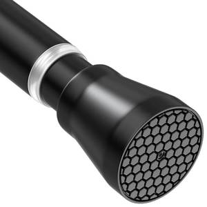 lot 6327 image: Black Tension Curtain Rod 30 to 64 Inch,Adjustable Curtain Rod,Shower Tension Curtain Rod No Drilling,78 Spring Curtain Rods for Windows Closet Doorway Doorin