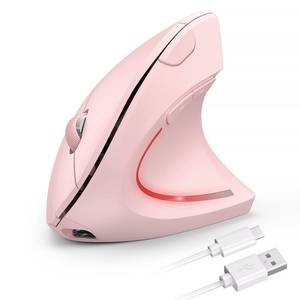 lot 6343 image: TECKNET Ergonomic Mouse Wireless, Rechargeable Mouse Silent for Carpal Tunnel Right Hand, 2.4GHz USB Vertical Mouse Wireless for Laptop, 5 Adjustable 4800 DPI, Computer, MacBook, Desktop