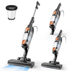 lot 7858 image: Vazone R6X Corded Stick Vacuum Cleaners for Home, 20Kpa Powerful Suction Stick Vacuum with 16Ft Cord, 2 in 1 Lightweight Handheld Vacuum Cleaner for Hardwood Floor Pet Hair