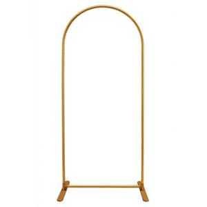 lot 7886 image: Quick Assembly Aluminum Alloy Arch Backdrop Stand, Lightweight and Sturdy for Weddings, Baby Showers and Birthday Parties, 6FT x 2.7FT Balloon Frame with Elastic Cord Design