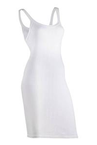 lot 8143 image: Indera womens Sleeveless Vest 100-percentage Cotton 1x1 Rib apparel full slips, White, Small US