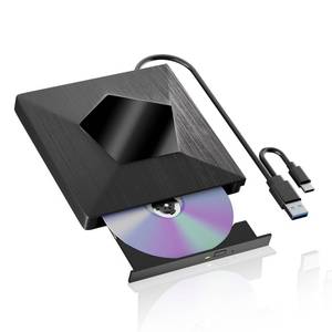 lot 8148 image: External Blu Ray Drive, External Bluray Burner with USB 3.0 and Type-C, External Bluray CD DVD Reader, Bluray Writer for PC, USB External Blu-ray Drives for Windows XP781011 MacOS