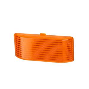 lot 8158 image: Replacement Lens Parts for RV Exterior Porch Light, Plastic Trailer Light Lens Camper Outside Lights Cover Accessories Compatible with BARGMAN 34-78-517,515, 522 (Orange)