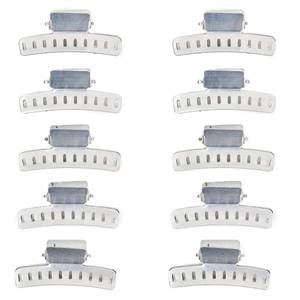lot 8178 image: Aluminum Butterfly Wave Setting Clips - Set of 10 - 2 Marcel Wave Clipsin
